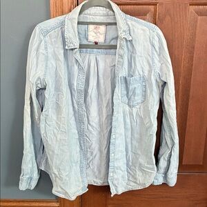 SO Light Blue Button Down Shirt